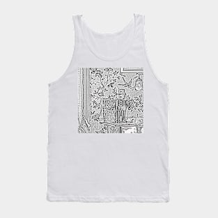 Still Life #1 in Black & White Tank Top